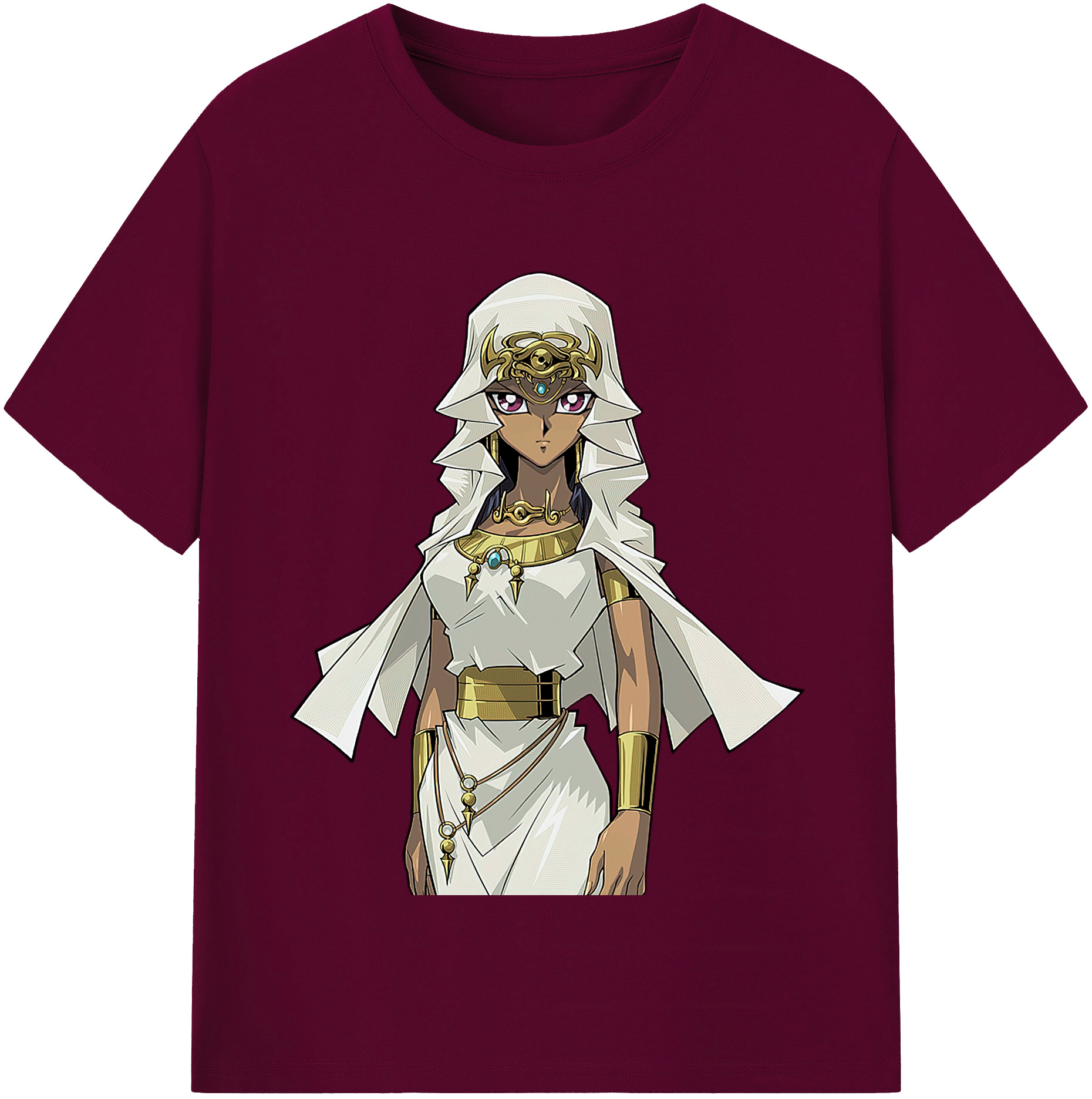 （画像用） 遊☆戯☆王 Yu-Gi-Oh! レディースカジュアルプリントTシャツ（綿100％）